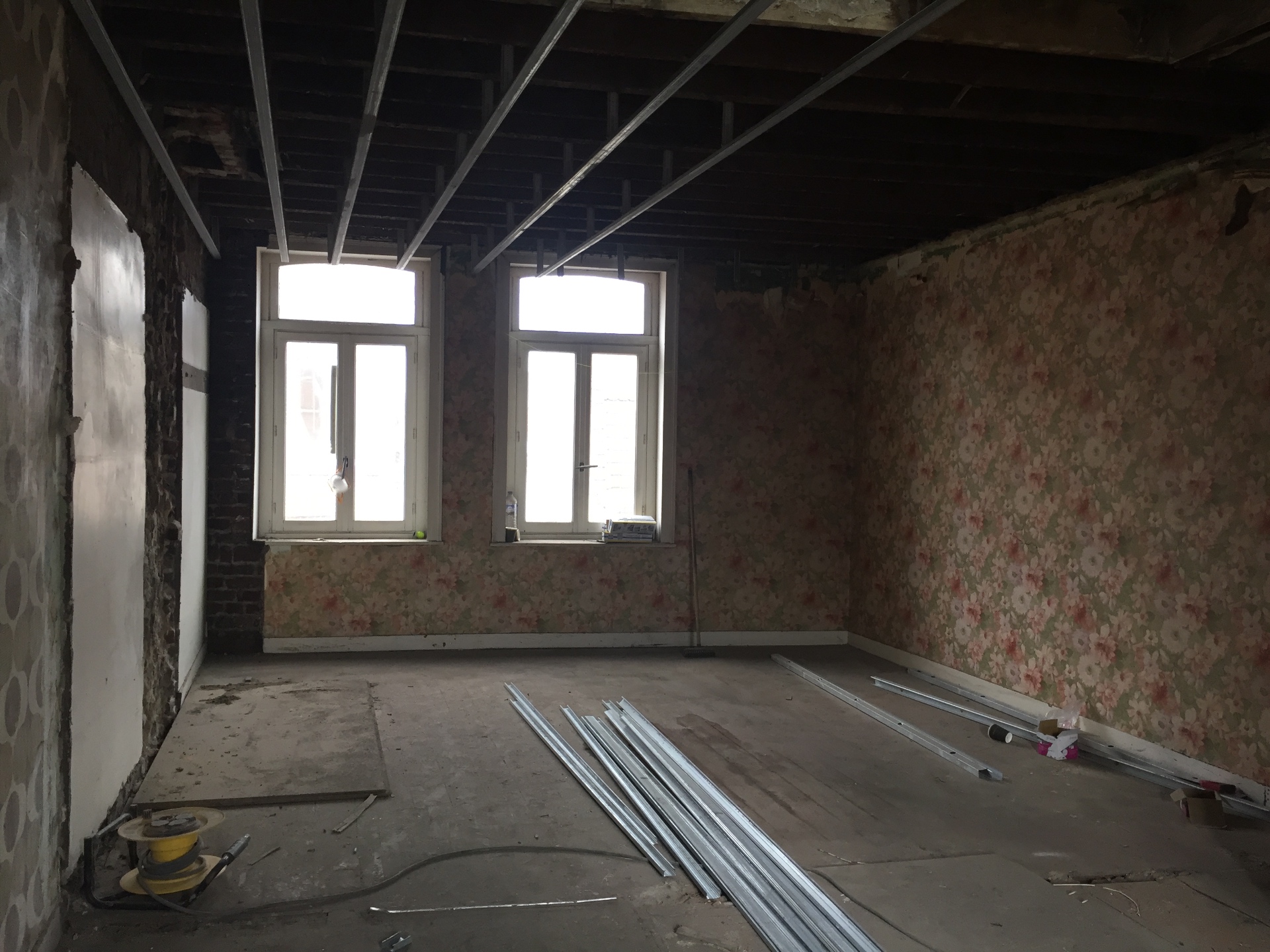 Maison de 130 m², rénovation complète — avant rénovation