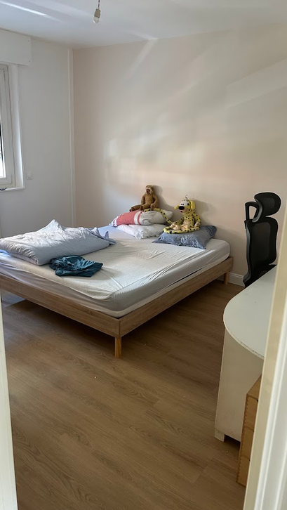 Maison à Marcq-en-Barœul, 125 m² — Chambre aménagée après travaux